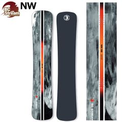 25-26 BC-STREAM / BC Stream NW Men's Japanese-made Carving Wide Snowboard 2026