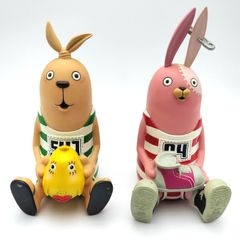 ウサビッチ 貯金箱 2体セット プーチン＆キレネンコ フィギュア レトロ
