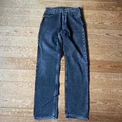 90's USA製　Levi's 501 BLACK For Woman. 古着リーバイス　ブラック　デニムパンツ　黒