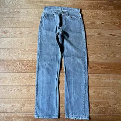 80's USA製 Levi's 501 BLACK 古着　リーバイス　ブラックデニムパンツ　黒　W30 L30
