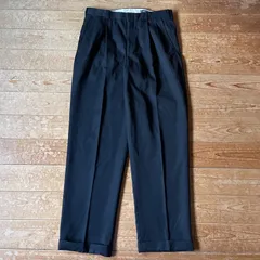 90's Eddie Bauer wool slacks pants. 古着　エディバウアー　スラックス　ドレスパンツブラック　黒　W34