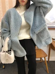 ブークレボアノーカラージャケット