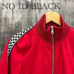 NO ID BLACK ノーアイディーブラック トラックジャケット ジャージ ブルゾン サイズ1 レッド 赤 メンズ＿246023のサムネイル