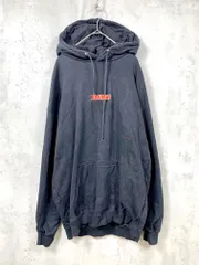 X-LARGE エクストララージ ロゴ プルオーバー パーカー sizeL/黒 ■■メンズ