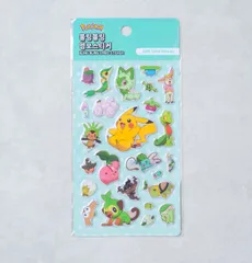 ポケモン ぷっくりシール (草タイプ)