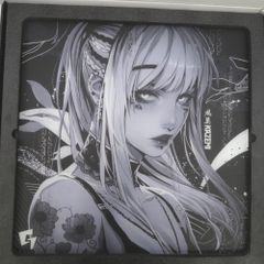 GLSSWRKS Kazemi Glass Mousepad Dark（ガラスマウスパッド）