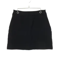 シャネル CHANEL スカート ココマークボタン ウール スカート レディース Used B