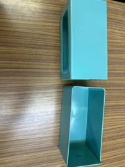 デスク収納ケース 引き出し式 プラスチック 3個セット 卓上整理 収納ボックス カラフル オフィス用  N-29　ko1