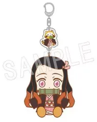 【中古】雑貨 竈門禰豆子 ぬいぐるみストラップ 「鬼滅の刃×ラスカル」