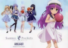 【中古】雑貨 集合(右/加藤うみ) オリジナルB4プラマット 「Summer Pockets×ROUND1 コラボキャンペーン」 コラボパック・コラボルーム利用特典