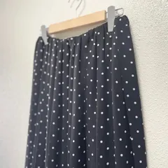 Mila Owen (ミラオーウェン) ドット柄フレアスカート