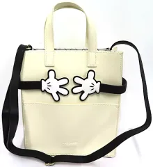 【中古】バッグ ミッキーマウス ショルダーバッグ ホワイト 「Areeam×ディズニー」