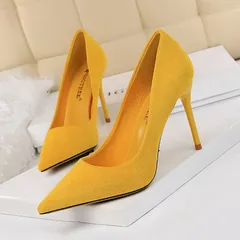 ポインテッドトゥ パンプス 即購入OK 痛くない ハイヒール ヒール9.5cm　パンプス 美脚パンプス パンプス 痛くない 靴 パンプス スエード調 結婚式 通勤 美脚パンプス ハイヒール ピンヒール 大きいサイズ csxz59