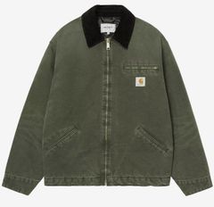 新品】Carhartt wip デトロイトジャケット オリーブ モスグリーンL
