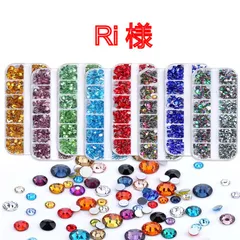 【Ri 様】　高分子ストーン　ミルキーストーン　デコストーン　デコうちわ　ラインストーン