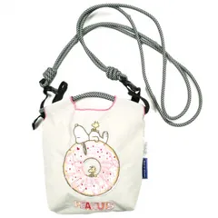 新品 BALL＆CHAIN x PEANUTS ボールアンドチェーン ピーナッツ 別注 SNOOPY DONUT Sサイズ スヌーピードーナツ 326201 P.GRAY ショルダーバッグ サコッシュ ミニバッグ カバン g24957