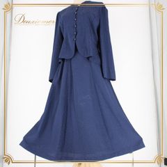 美品 社交ダンス衣装】ワンピース ドレス escape ICHIOKU 藍色 - メルカリ