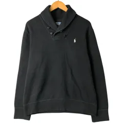 古着 ラルフローレン Ralph Lauren POLO by Ralph Lauren ショールカラー ワンポイントロゴスウェットシャツ トレーナー/eaa602783