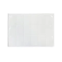 【クーポン有】透明 クリア 見せバッグ カード痛バ専用シート 推し活 オタ活 ホワイト