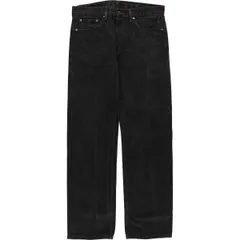 古着 リーバイス Levi's 505 ブラックデニム テーパードデニムパンツ メンズw34相当/eaa482657
