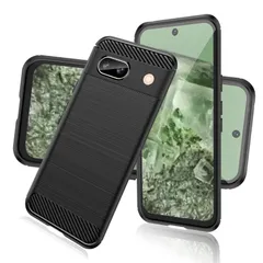 【ラスト1点】8A 対応カバー 8A TPU Pixel 耐衝撃耐傷カバー 衝撃吸収 Pixel 薄型 耐衝撃 Google すり傷防止 Google 指紋防止 ワイヤレス ケース 全面保護ケース 対応 カバー PCduoduo FOR (ブラック)