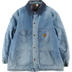 古着 70~80年代 ラングラー Wrangler BIG BEN ビッグベン デニムカバーオール USA製 メンズXL相当 ヴィンテージ/eaa601872