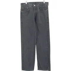 古着 リーバイス Levi's 505 ブラックデニム テーパードデニムパンツ メンズw33相当/eaa419401