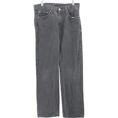 古着 リーバイス Levi's 505 ブラックデニム テーパードデニムパンツ メンズw33相当/eaa419419