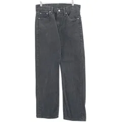 古着 リーバイス Levi's 505 ブラックデニム テーパードデニムパンツ メンズw30相当/eaa419689
