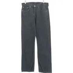 古着 リーバイス Levi's 505 ブラックデニム テーパードデニムパンツ メンズw32相当/eaa419715