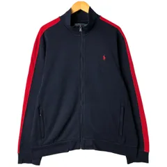 古着 ラルフローレン Ralph Lauren POLO by Ralph Lauren フルジップスウェットシャツ トレーナー メンズXXL相当/eaa482143