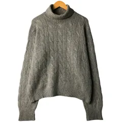 古着 ラルフローレン Ralph Lauren POLO by Ralph Lauren ケーブル編み タートルネック カシミアニットセーター メンズXL相当/eaa597557