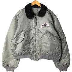 古着 90年代 民間品 アルファ ALPHA CWU-45/Pタイプ ミリタリー フライトジャケット USA製 メンズXL相当/eaa562302