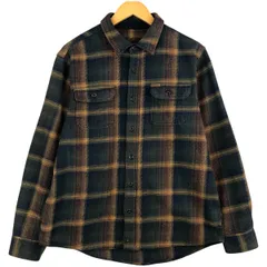 古着 オービス ORVIS 長袖 ヘビーネルチェックシャツ メンズL相当/eaa597613