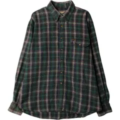 古着 00年代 ウールリッチ WOOLRICH 長袖 ボタンダウン フランネルチェックシャツ メンズXL相当/eaa599585