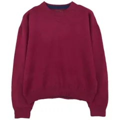 古着 80~90年代 エディーバウアー Eddie Bauer 黒タグ ラムウールニットセーター メンズM相当 ヴィンテージ/eaa601257