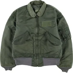 古着 民間品 アルファ ALPHA CWU-45/Pタイプ 中綿入り ミリタリー フライトジャケット USA製 メンズM相当/eaa579148