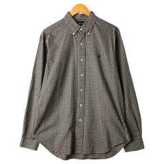 古着 ラルフローレン Ralph Lauren CLASSIC FIT 長袖 ボタンダウンチェックシャツ メンズL相当/eaa597064