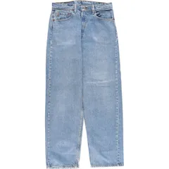 古着 90年代 リーバイス Levi's 565-4891 EXTRA LOOSE STRAIGHT LEG ブラックデニム テーパードデニムパンツ USA製/eaa480268