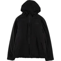 古着 ザノースフェイス THE NORTH FACE フード付き 中綿入り ソフトシェルジャケット メンズL相当/eaa599354