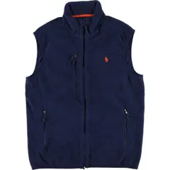 古着 ラルフローレン Ralph Lauren POLO RALPH LAUREN PERFORMANCE フリースベスト メンズS相当/eaa482700