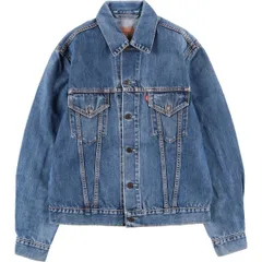 古着 90年代 リーバイス Levi's 70500-0468 ユーロモデル デニムジャケット Gジャン イタリア製 メンズXL相当 ヴィンテージ/eaa482057