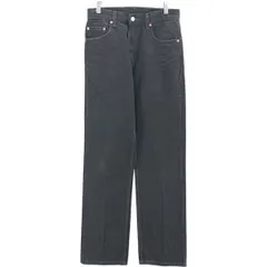 古着 90年代 リーバイス Levi's 505-0260 ブラックデニム テーパードデニムパンツ メンズw29相当 ヴィンテージ/eaa482695