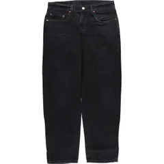 古着 リーバイス Levi's 550 RELAXED FIT ブラックデニム テーパードデニムパンツ メンズw34相当/eaa482560