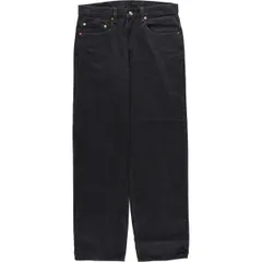 古着 90年代 リーバイス Levi's 550-0260 ブラックデニム テーパードデニムパンツ メンズw32相当 ヴィンテージ/eaa482542