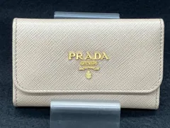 PRADA プラダ 42 6連キーケース ベージュ ブランド小物