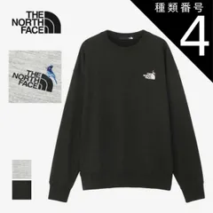 種類4：K/XS ザ・ノース・フェイス トレーナー スウェット メンズ THE NORTH FACE NT12441 ZOO PICKER CREW M / L / XL グレー ブラック リラックスシルエット UVカット  ノースフェイス (241030)
