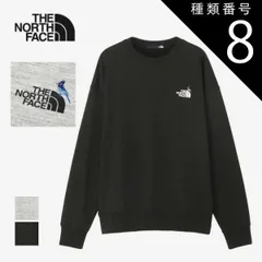 種類8：W/XL ザ・ノース・フェイス トレーナー スウェット メンズ THE NORTH FACE NT12441 ZOO PICKER CREW M / L / XL グレー ブラック リラックスシルエット UVカット  ノースフェイス (241030)