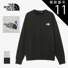 種類11：Z/M ザ・ノース・フェイス トレーナー スウェット メンズ THE NORTH FACE NT12441 ZOO PICKER CREW M / L / XL グレー ブラック リラックスシルエット UVカット  ノースフェイス (241030)
