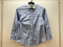 Polo by Ralph Lauren ポロラルフローレン キッズ  オックスフォードシャツ 丸襟長袖シャツ 